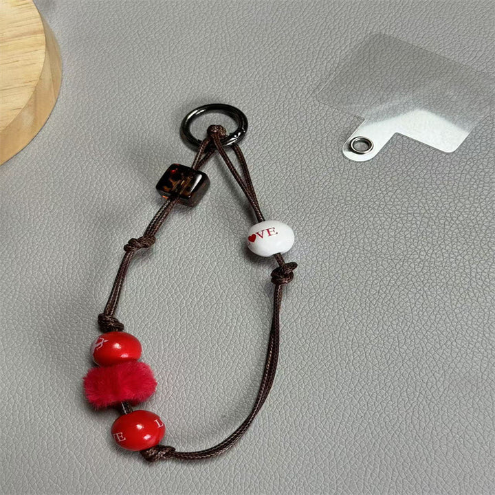 Decorative Beaded Keychain Stornfield 1790135971
