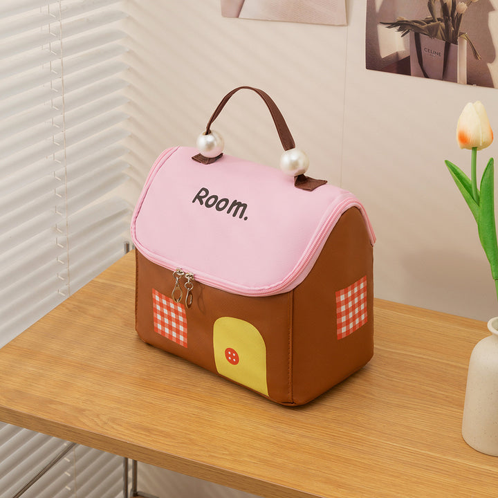 Kids Playful House-Shaped Lunch Tote Stornfield