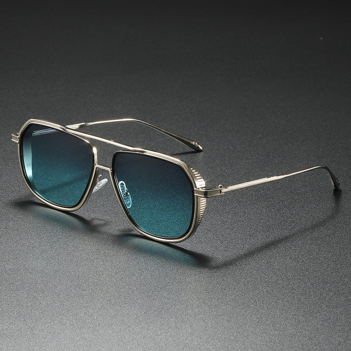 Women's Elegant Sunglasses with Angular Metal Frame Stornfield