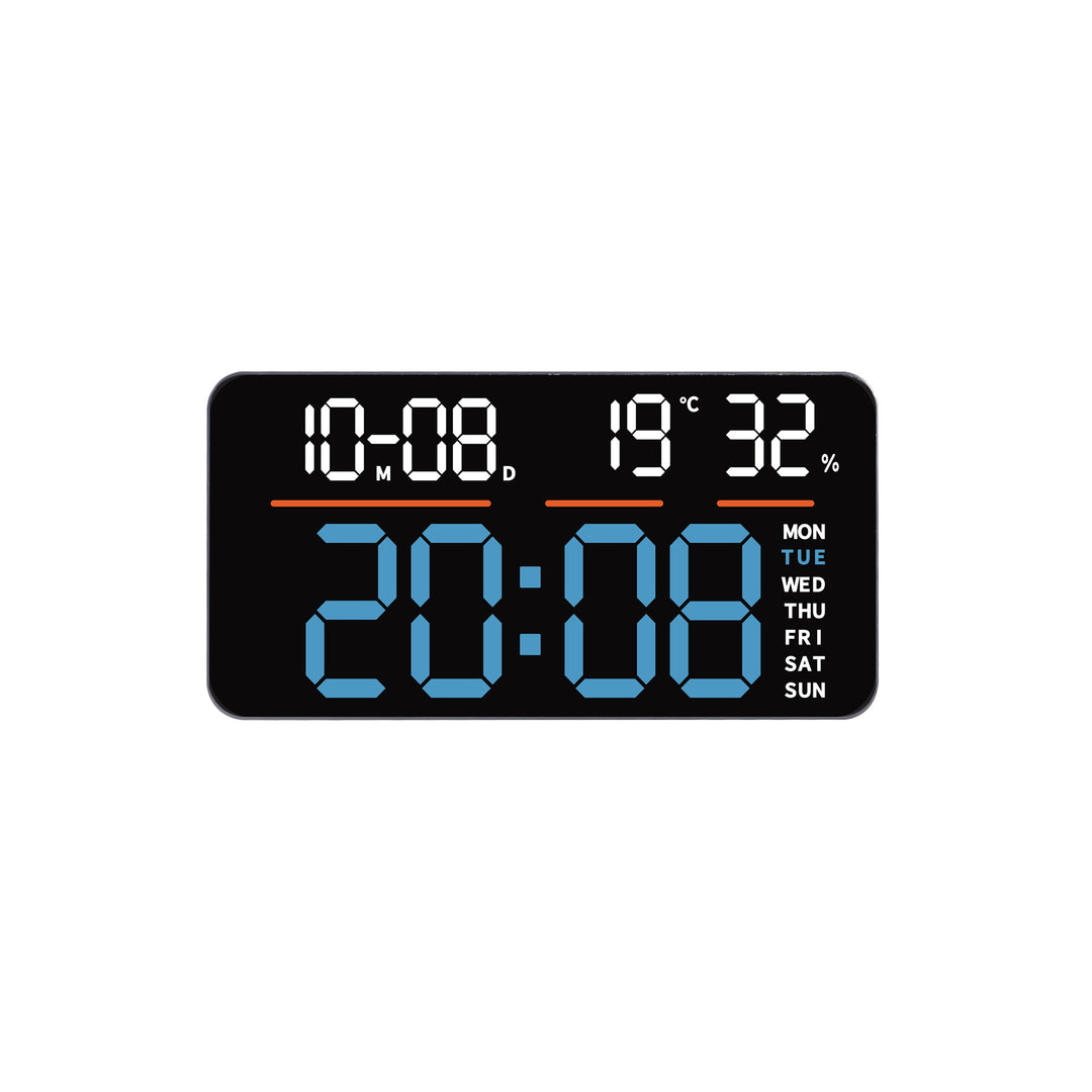 Digital Multi-Function Alarm Clock with Weather Station and Temperature Display Stornfield
