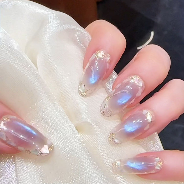 Decorative Gel Nail Set Stornfield
