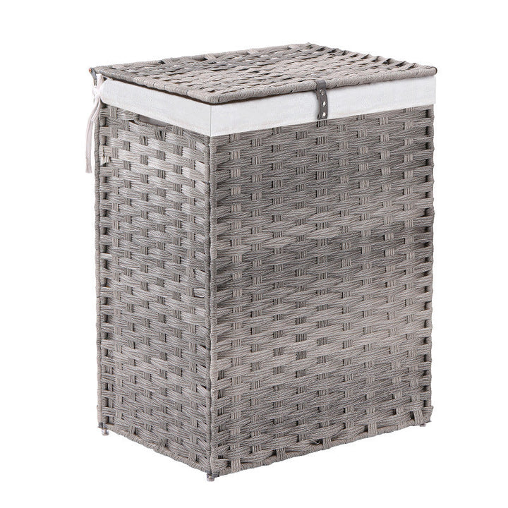 Woven Storage Cube with Lid Stornfield