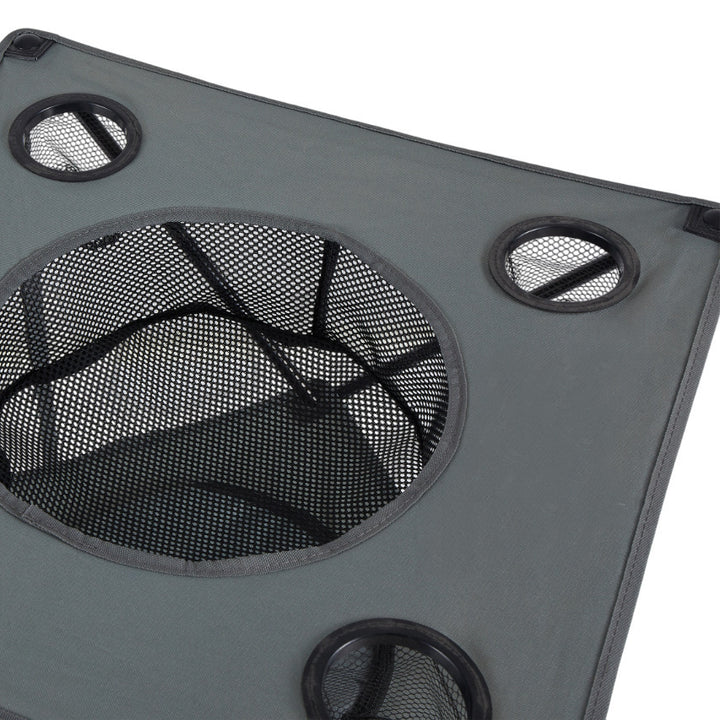 Folding table with cup holders Stornfield