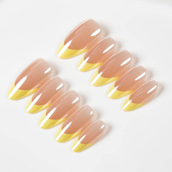 Premium Glossy Stiletto Press-On Nail Tips