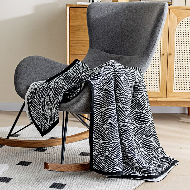 Decorative Knit Throw Blanket