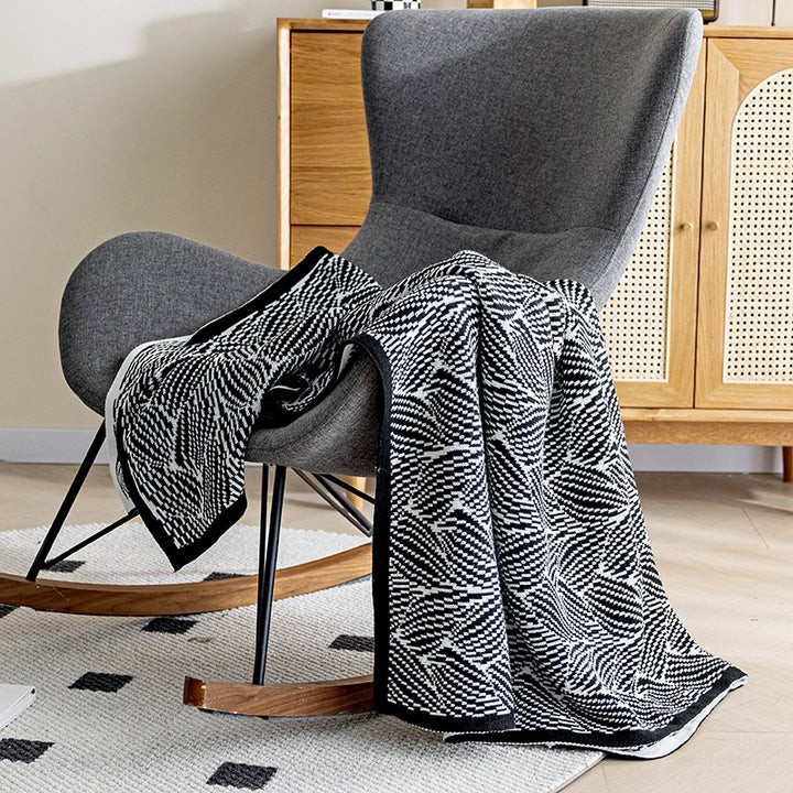 Decorative Knit Throw Blanket