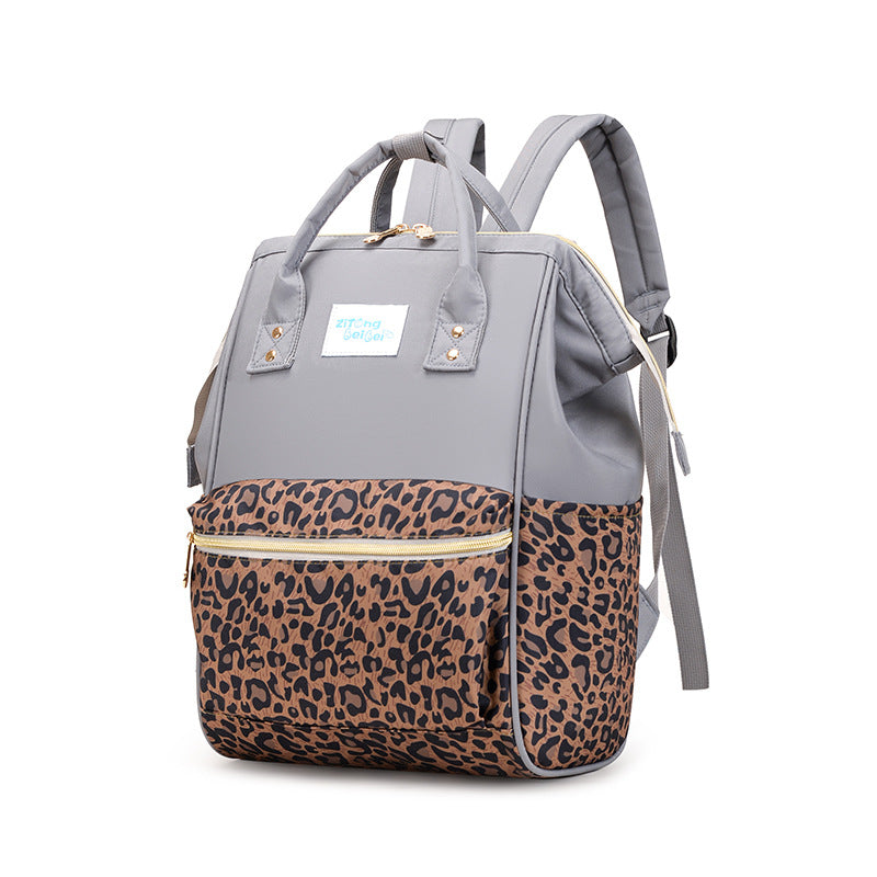 Trendy Animal Print Diaper Backpack Stornfield