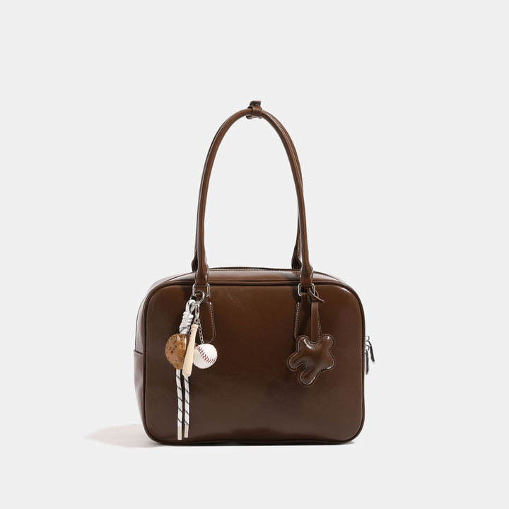 Stylish Dual Handle Satchel Bag