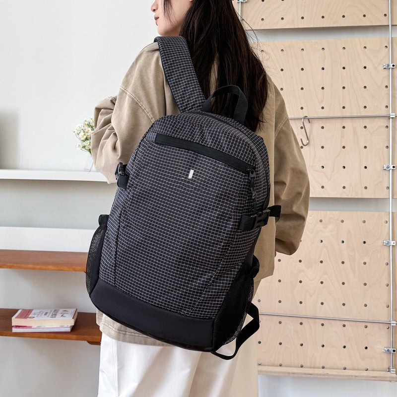 Practical backpack with multifunctional mesh side pockets Stornfield