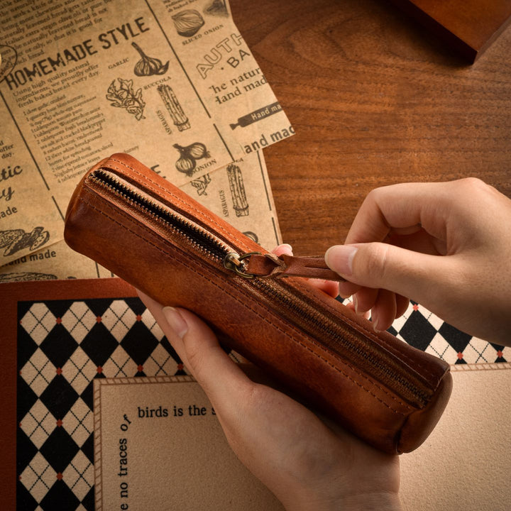 Leather Pencil Case