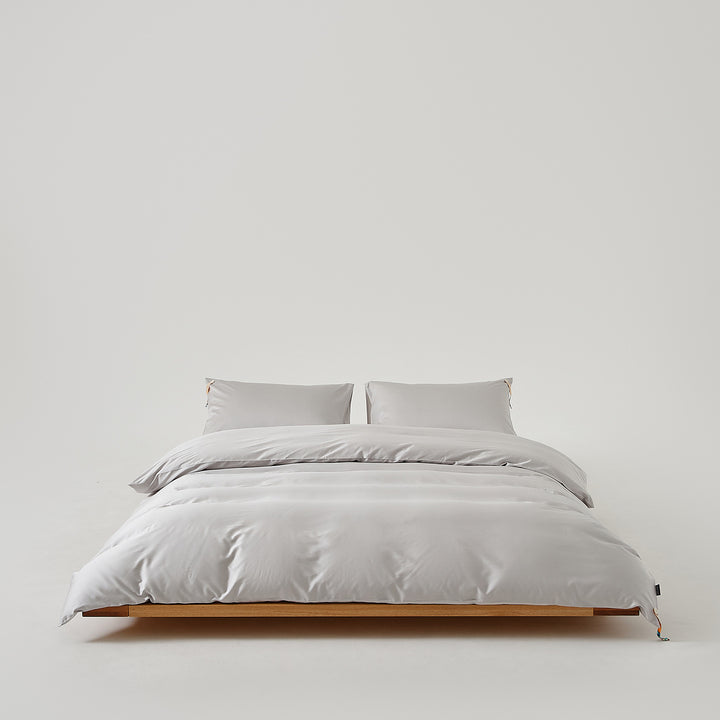 Minimalist Silky-Touch Microfiber Duvet Cover Set with Pillowcases
