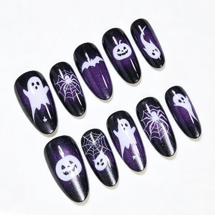 Halloween Themed Decorative Press-On Nails Stornfield
