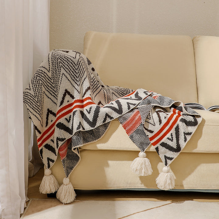 Women's Decorative and Stylish Macrame Blanket Stornfield