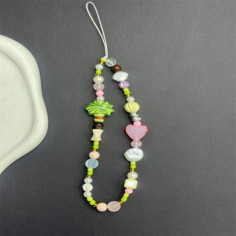 Whimsical Beaded Charm Necklace Stornfield 1790136000