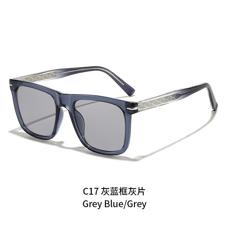 Women's modern rectangular sunglasses with sturdy frame Stornfield