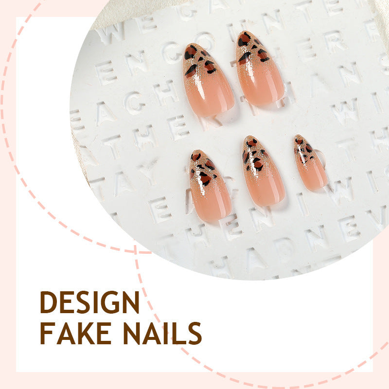 Creative Nail Art Set with Leopard Pattern Stornfield