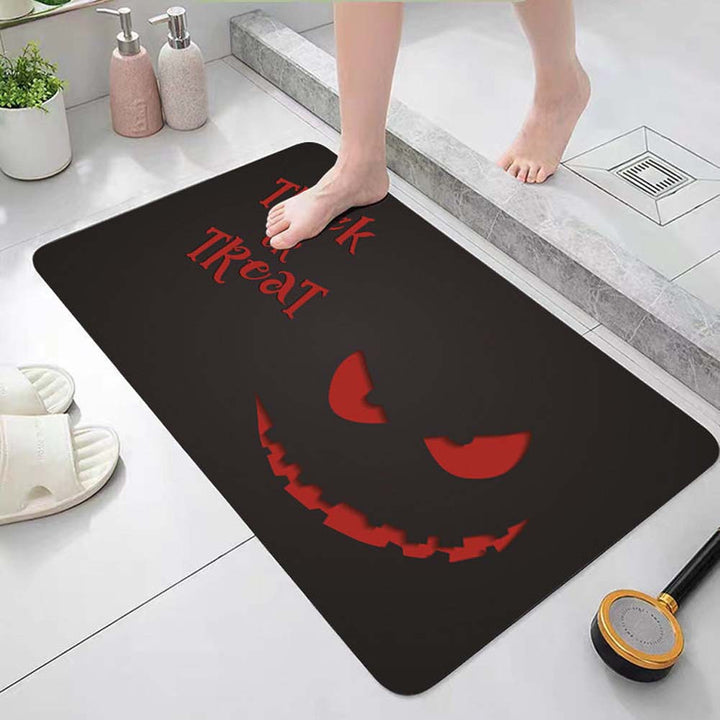 Halloween Theme Decorative Bath Mat