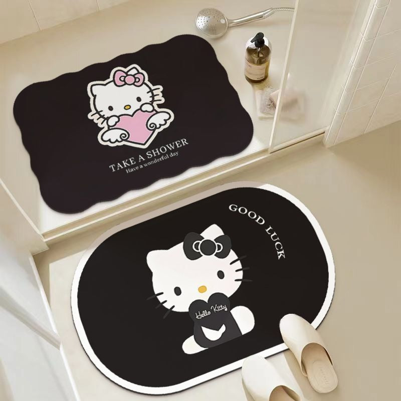 Cute Cartoon-Themed Bath Mat