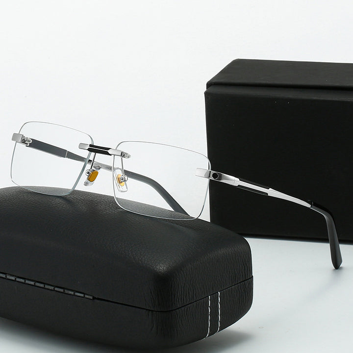 Women's sunglasses in modern rectangular design with luxurious metal elements Stornfield