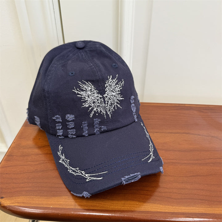 Women's Distressed Graphic Baseball Cap Stornfield