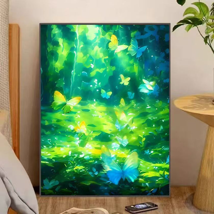 Fantasy Forest Butterfly Wall Art Stornfield