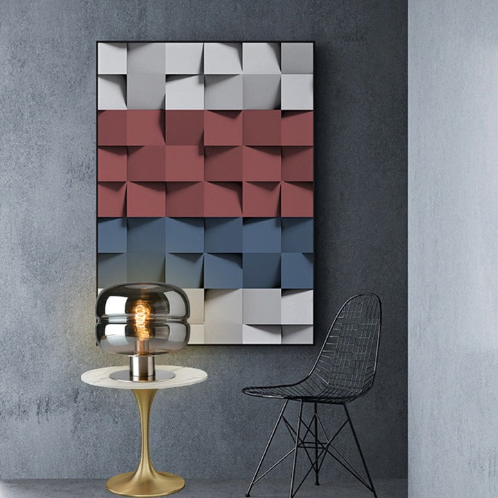 Artistic Table Lamp with Unique Glass Design