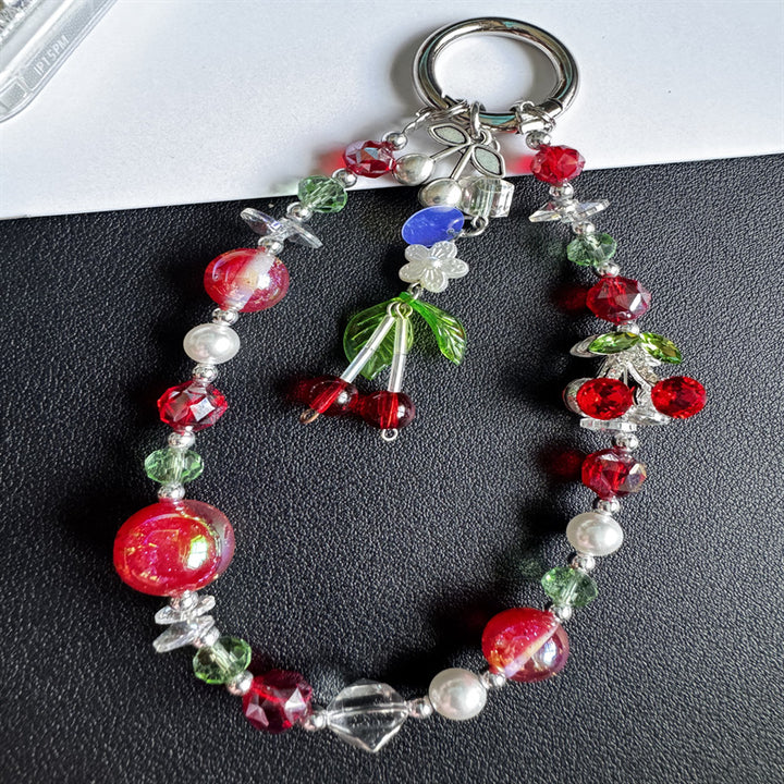 Decorative Beaded Charm Keychain Stornfield 1790135704