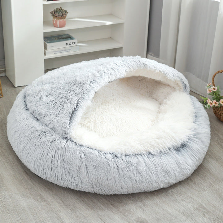 Women's cozy round pet bed Stornfield