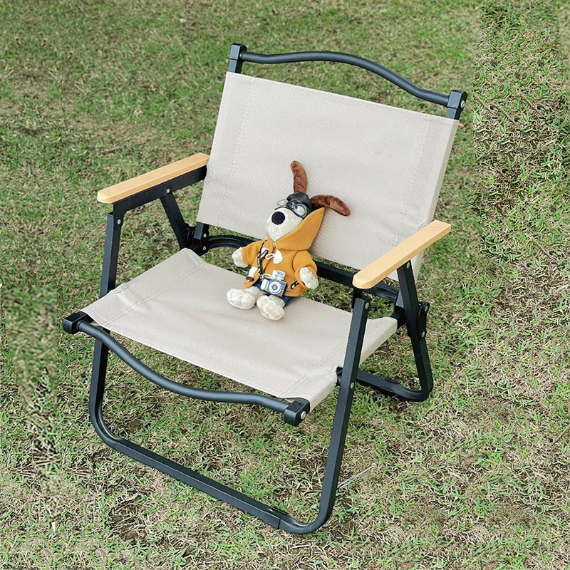 Women's Folding Chair with Ergonomic Seat and Sturdy Frame Stornfiled