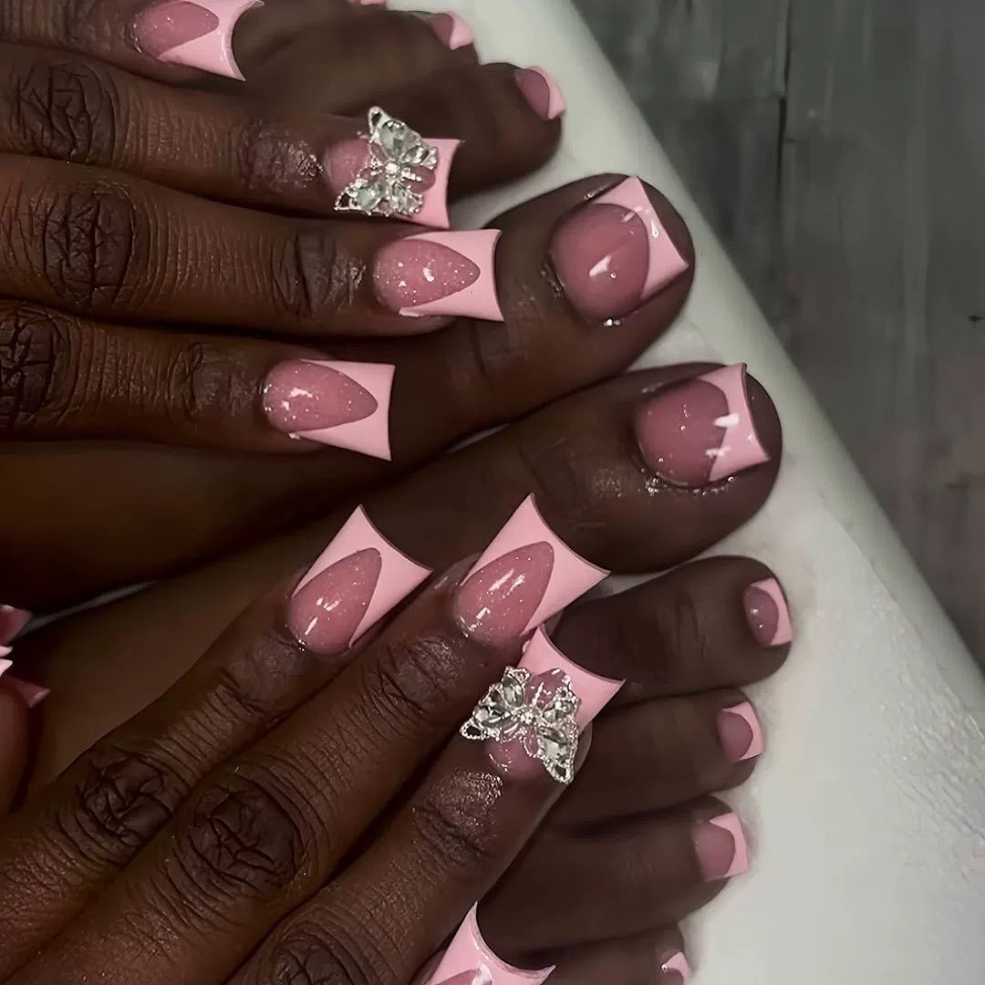 Elegant Acrylic Press-On Nail Art Stornfield