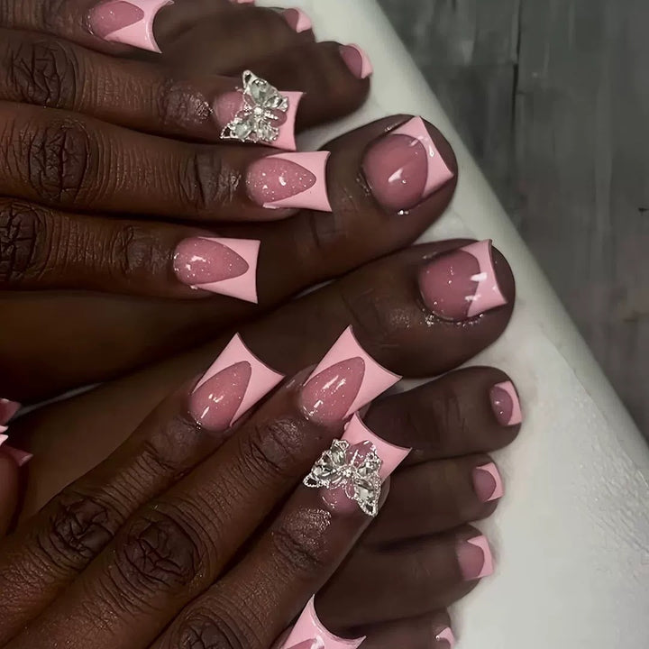 Elegant Acrylic Press-On Nail Art Stornfield