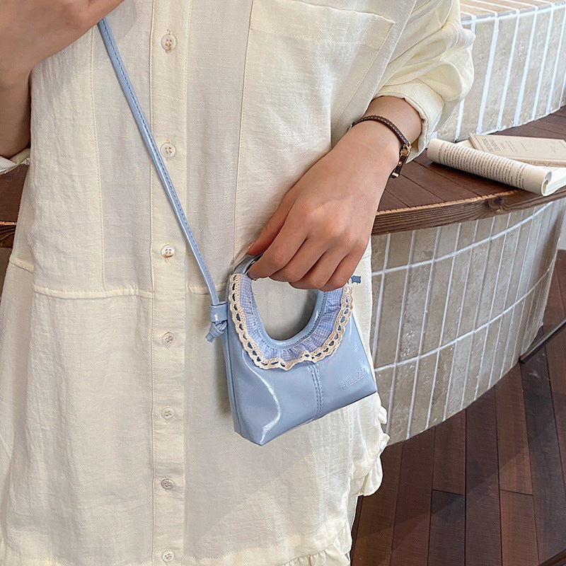 Ruffled Mini Handbag