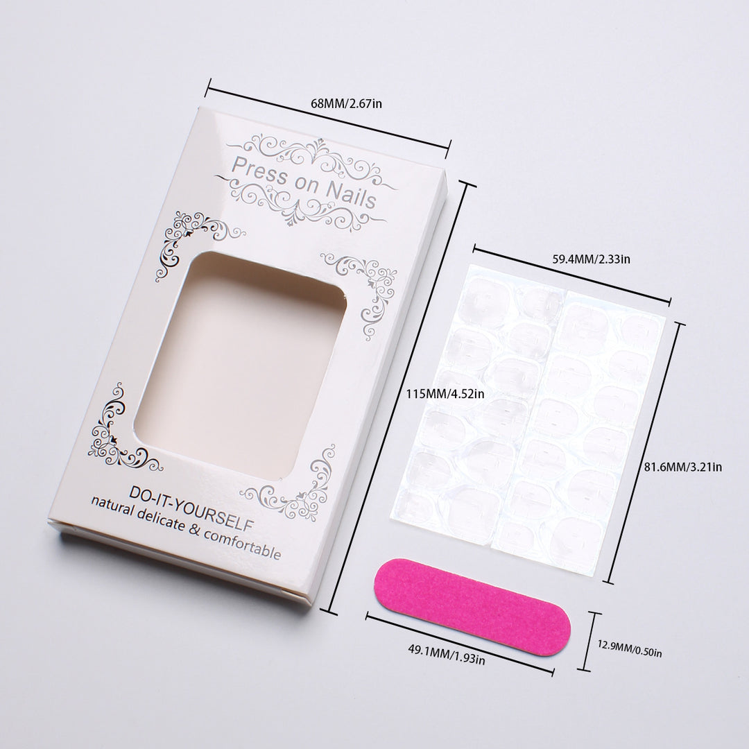 Elegant Press-On Nail Tips Stornfield