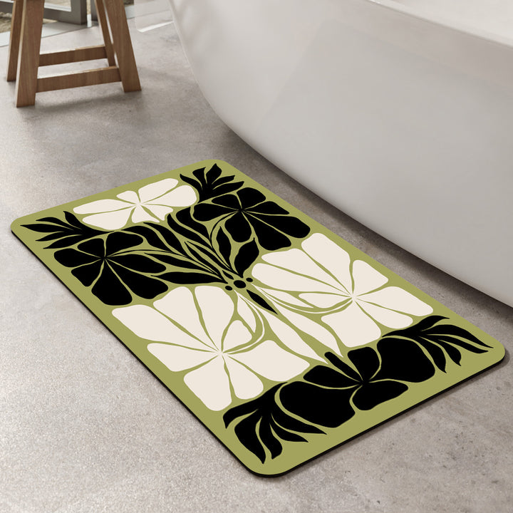 Floral Print Area Rug Stornfield