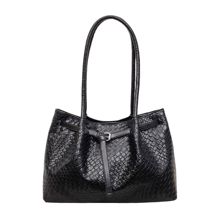 WoTextured Leather Tote Bag Stornfield
