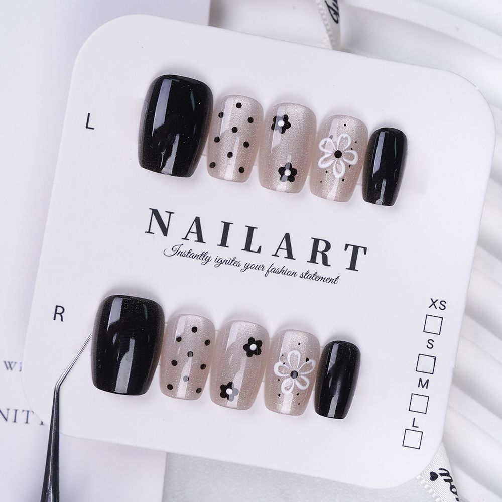 Artistic 3D Butterfly Press-On Nail Set Stornfield