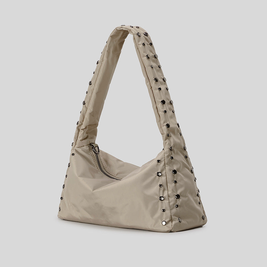 Contemporary Quilted Shoulder Bag