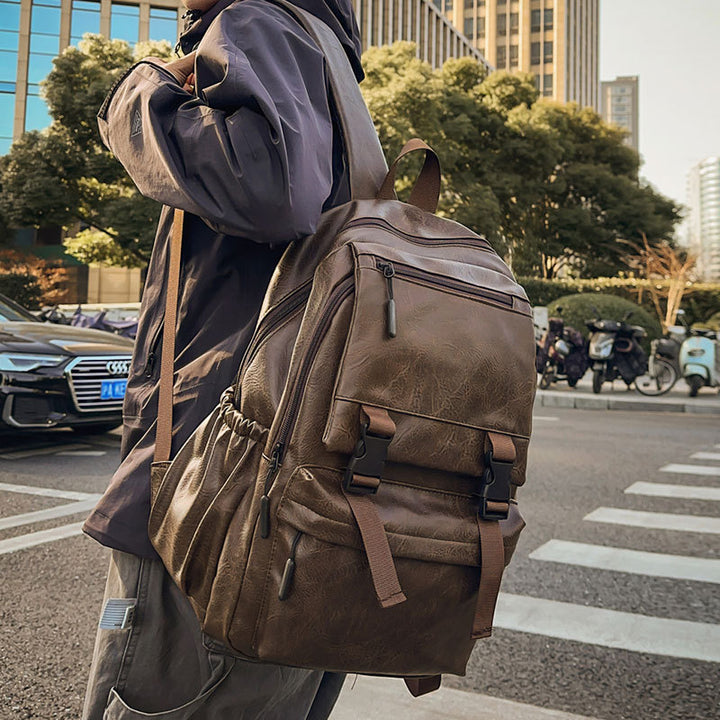 Leather Multi-Functional Backpack Stornfield