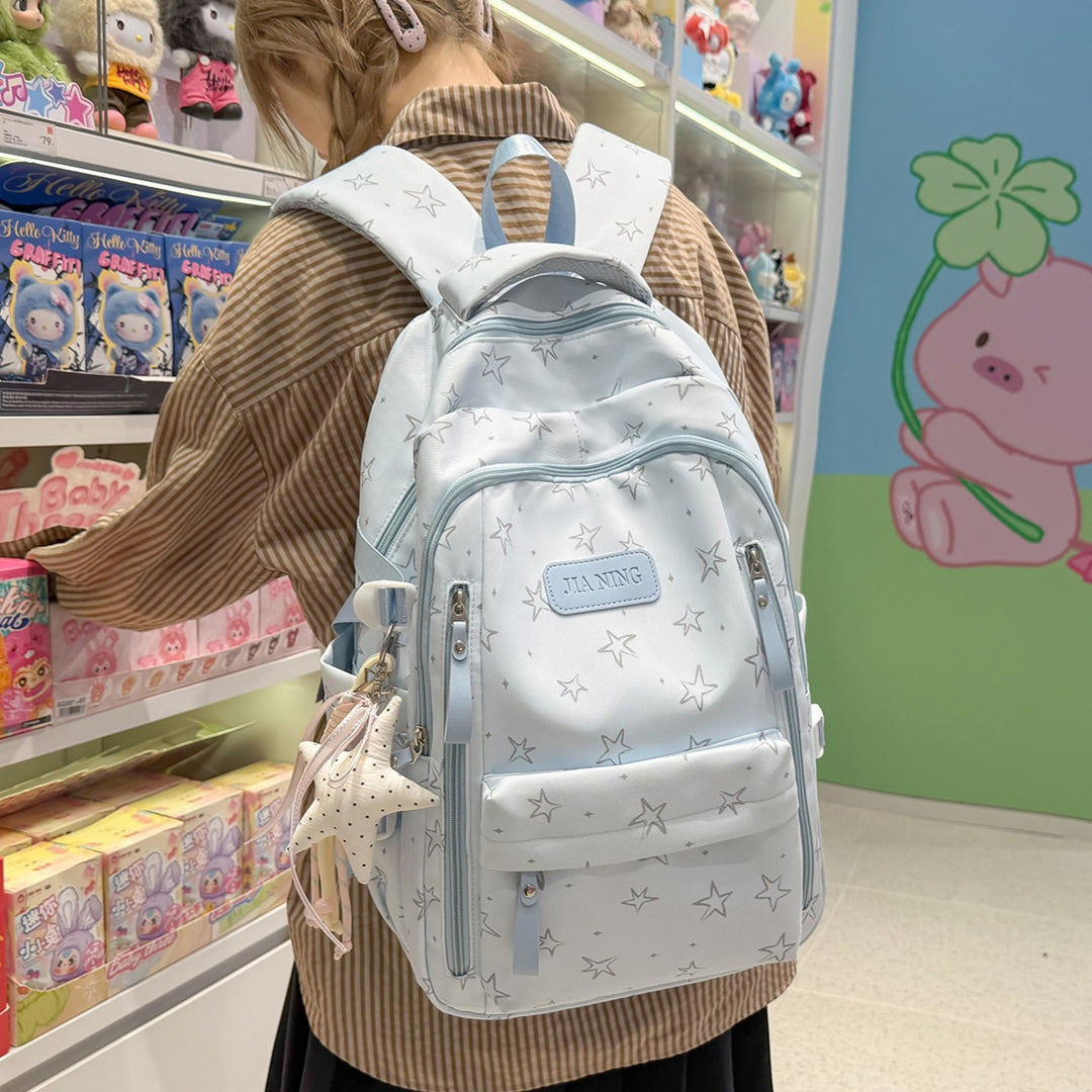 Multi-Functional Star-Embellished Backpack Stornfield 1791205930