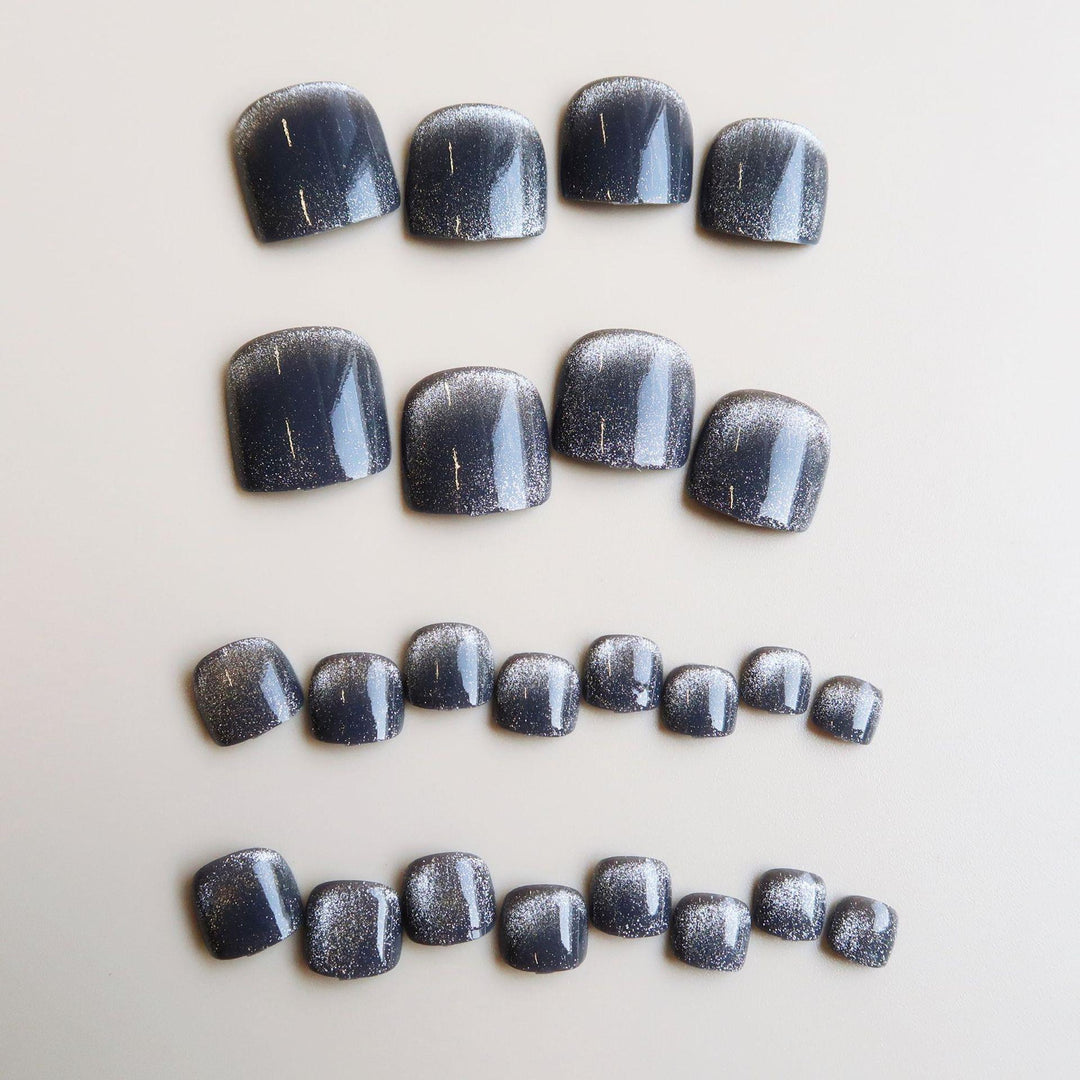 Sparkling Press-On Toenail Art Kit Stornfield
