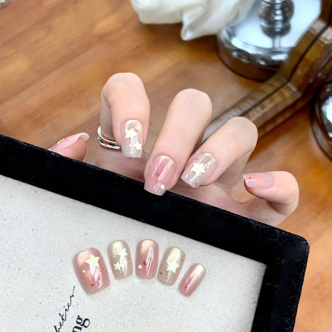 Glossy Ombre Press-On Nails