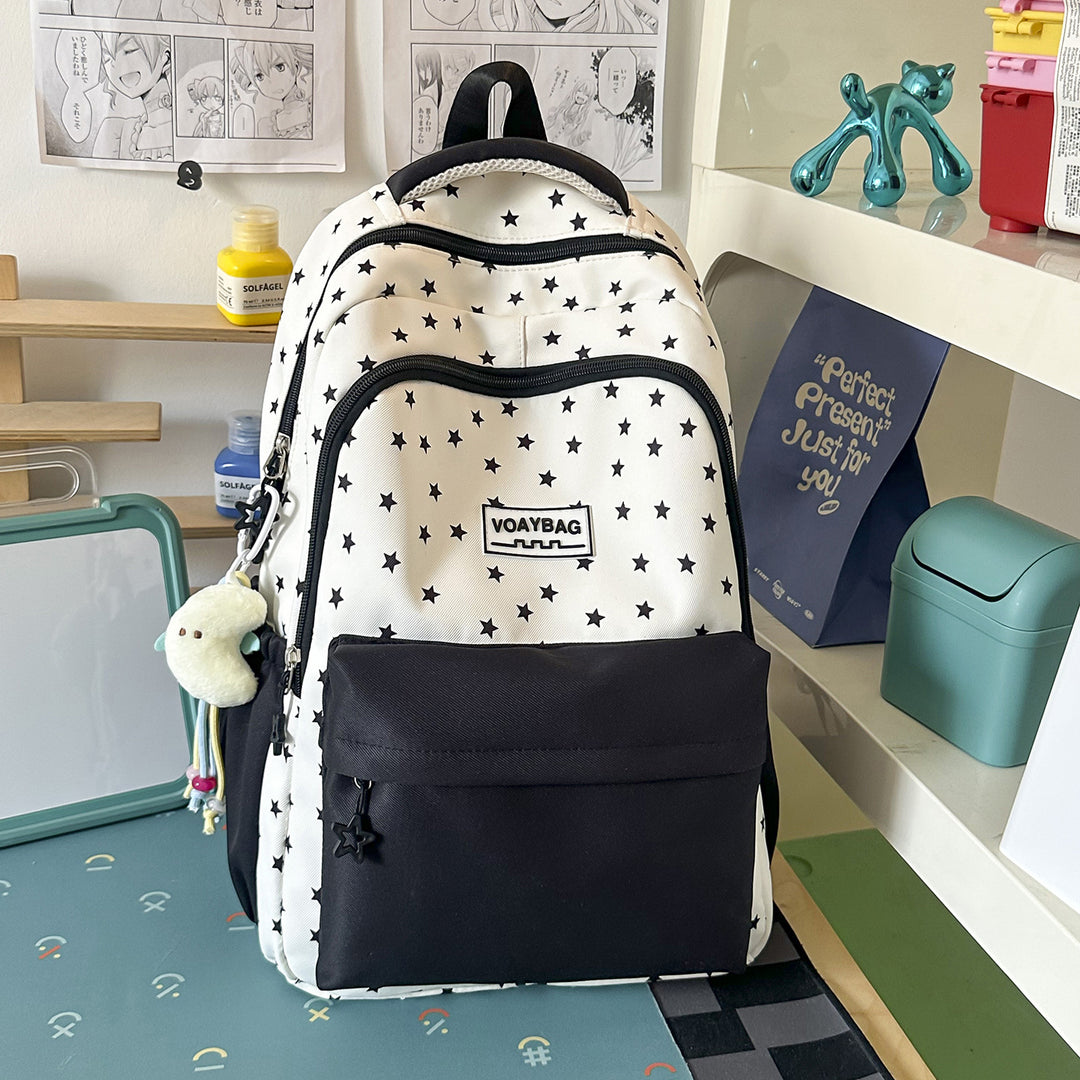 Star-Emblazoned School Backpack Stornfield