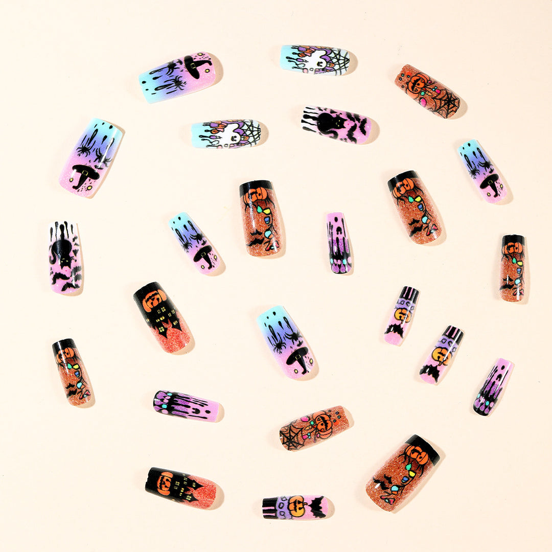 Halloween-Themed Nail Art Set Stornfield