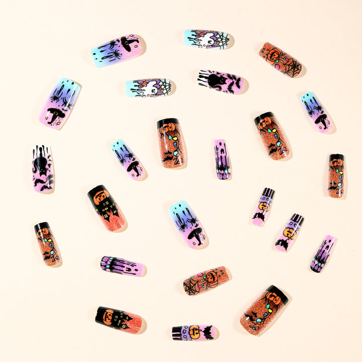 Halloween-Themed Nail Art Set Stornfield
