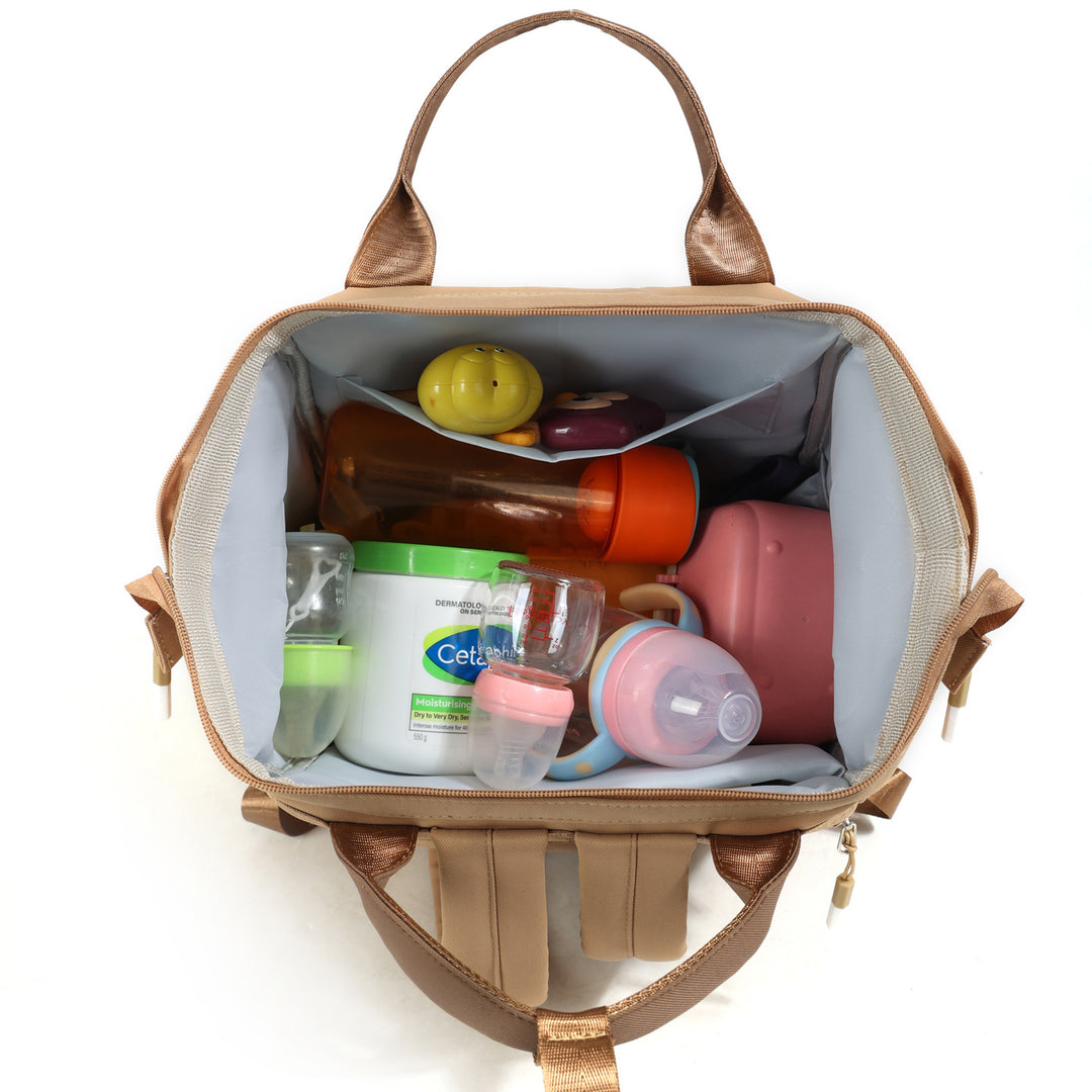 Cute Character Multi-Pocket Diaper Backpack Stornfield