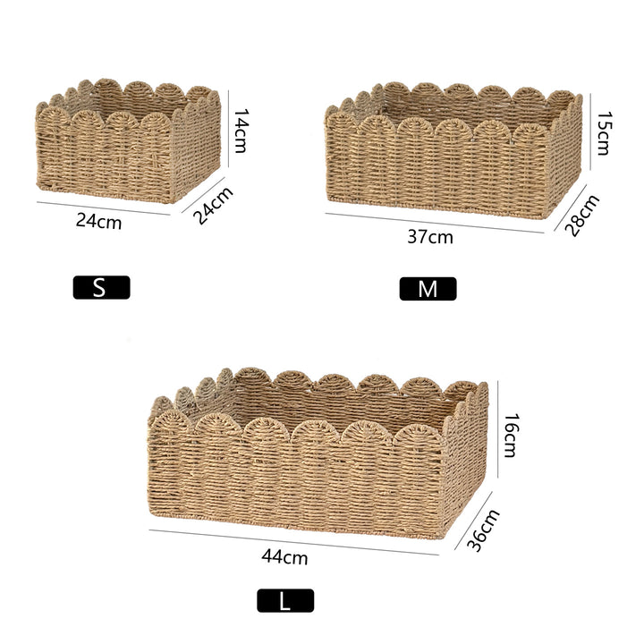 Decorative storage basket Stornfield