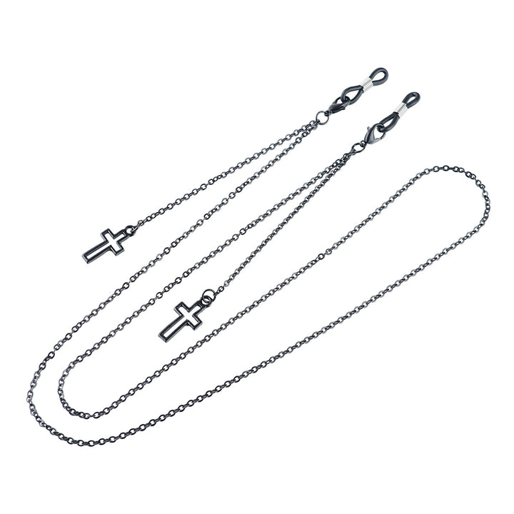 Dual Cross Pendant Eyewear Chain Stornfield