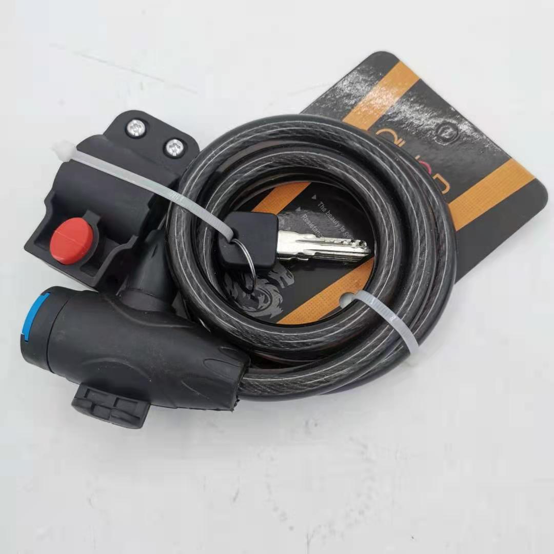 Heavy-Duty Flexible Bicycle Lock with Key Stornfield