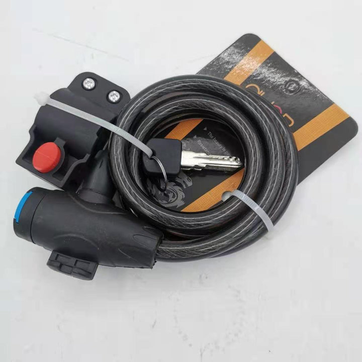 Heavy-Duty Flexible Bicycle Lock with Key Stornfield