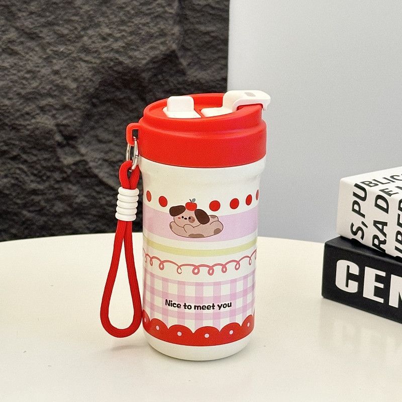 Ladies Insulated Drinking Cup with Cheerful Rabbit Design Stornfield